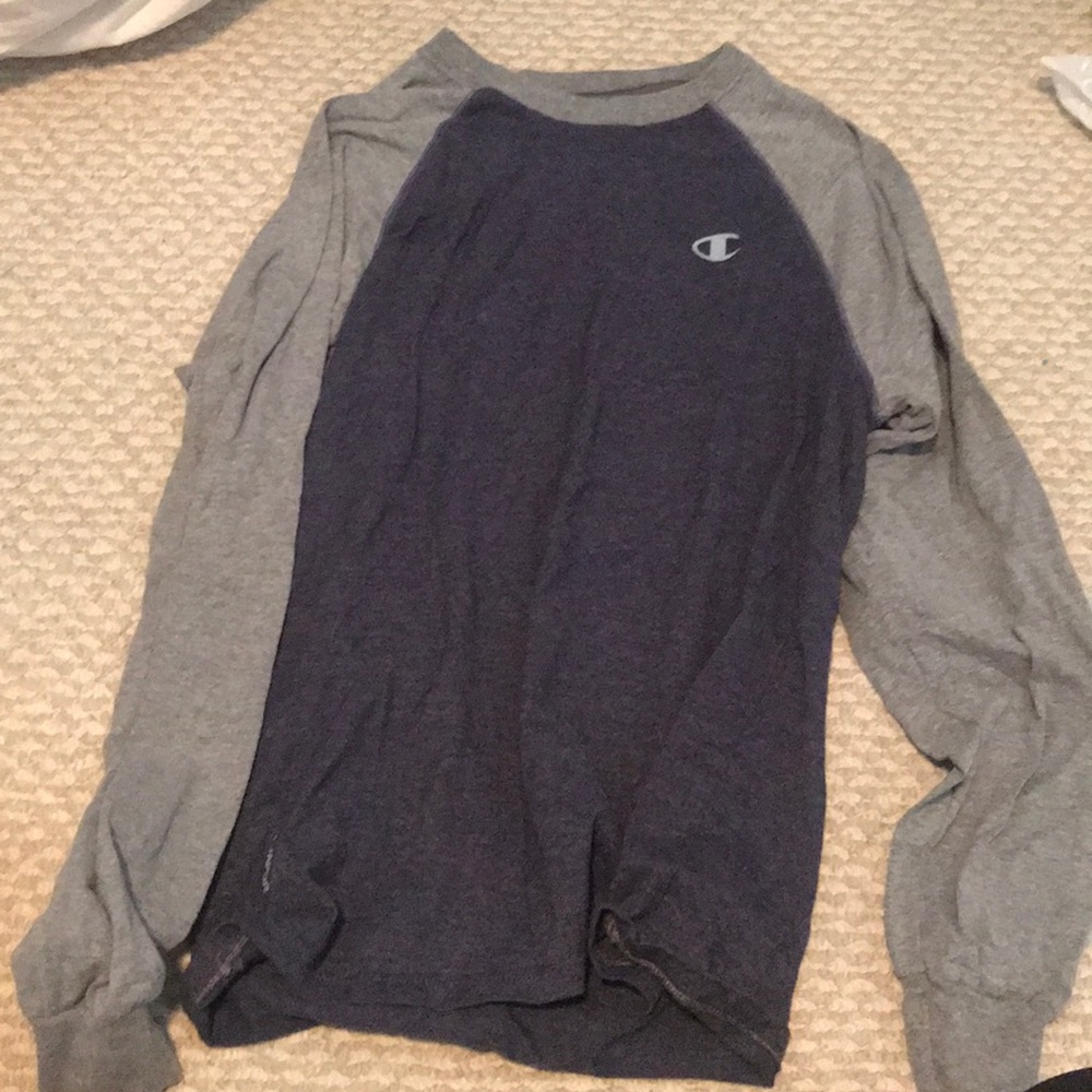 Unisex champion baseball long sleeve